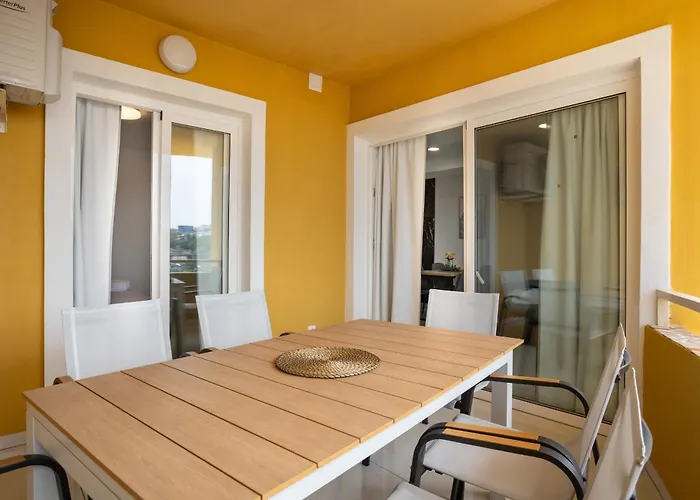 شقة High Floor Family With Ocean Views By Lovetenerife أذيخي